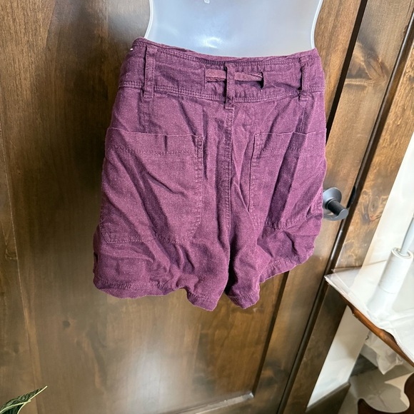 Maurices Outfit Purple plaid button down W Purple shorts Size M top 9/10 bottom - Picture 8 of 16